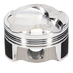 Honda Civic Piston Kit - JE Pistons - Forged, 86.50mm Bore, 9.8:1 CR, -2.2cc Dish - `15-`27